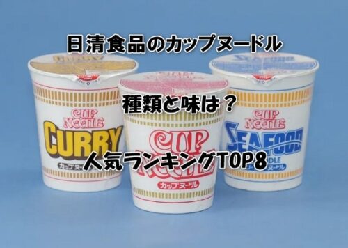 日清食品のカップヌードルの種類と味は？人気ランキングTOP8