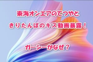東海オンエアのてつやときりたんぽのキス動画暴露！ガーシーがなぜ？