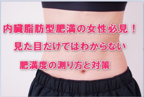 内臓脂肪型肥満の女性必見！見た目だけではわからない肥満度の測り方と対策
